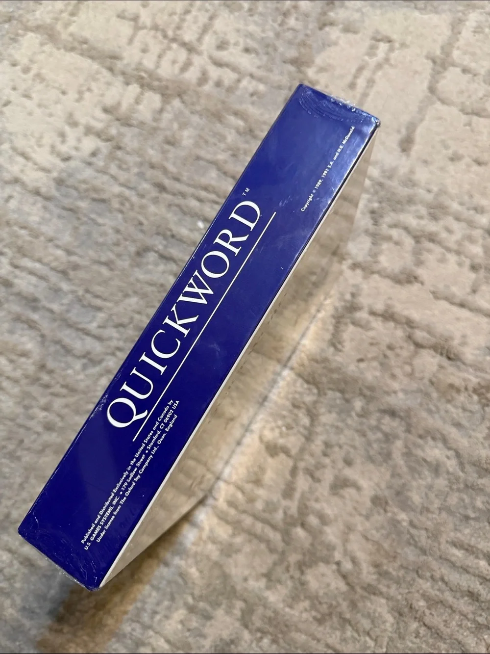 Vintage 1991 Quickword: The Ultimate Word Game